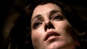 Cynthia with tears in her eyes