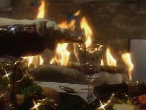 Beauty and the Beast hand pouring out wine