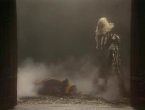 Beauty and the Beast Klaus Kinski and Susan Sarandon faint