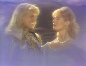 Beauty and the Beast Klaus Kinski and Susan Sarandon soft focus