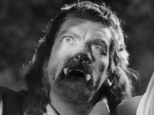La belle et la bete Jean Marais Avenant transforms into Beast