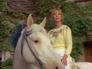 Beauty and the Beast Shelley Duvall on horseback 1